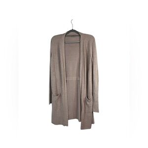 Barefoot Dreams CozyChic Ultra Lite Long Cardigan Sweater -‎ Size Small pink